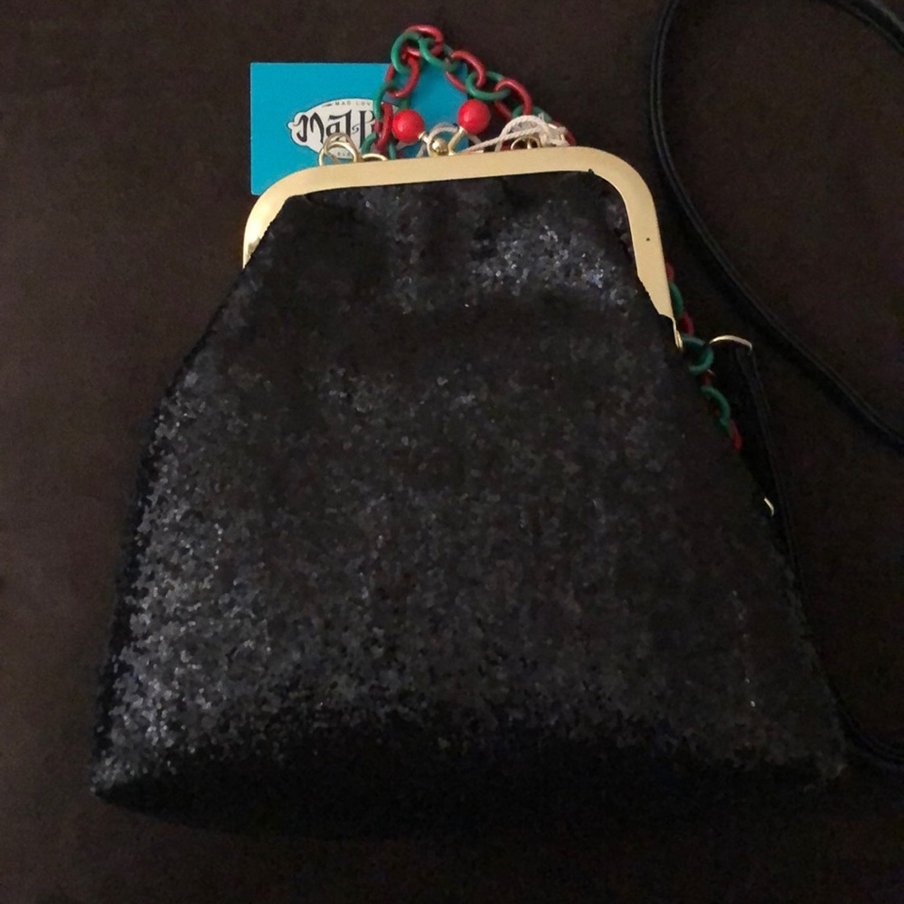 Glitter cross body